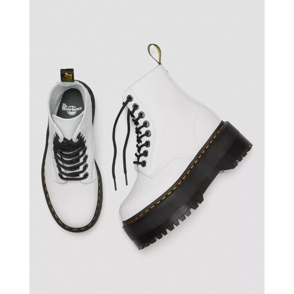 Free People x 1460 Pascal Max Pisa Leather Platform Combat Boots